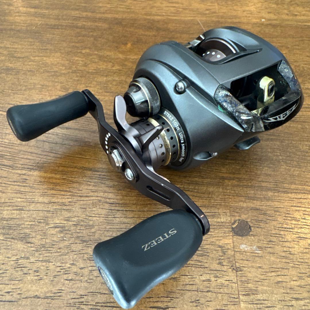 Used [First generation] Daiwa STEEZ 103H STEEZ DAIWA bait reel