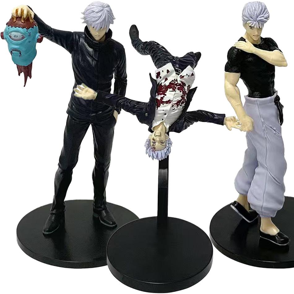Hot 19Cm Anime Jujutsu Kaisen Figure Season 3 Satoru Gojo Awakening Flying Model Toy Collection Pvc Action Figure Doll Gifts