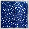 Dot Print Headband Hijab Scarfs For Women Square Shawls Wraps Bandana Head 90*90CM Square Kerchief Neck Scarf EMA