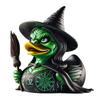 Speciaal Gevormd Eendenornament Buitenaardse Eendenbeeldje Kwaadaardig Grappig Hars Eend Woondecoratie Ornament Auto-ornament