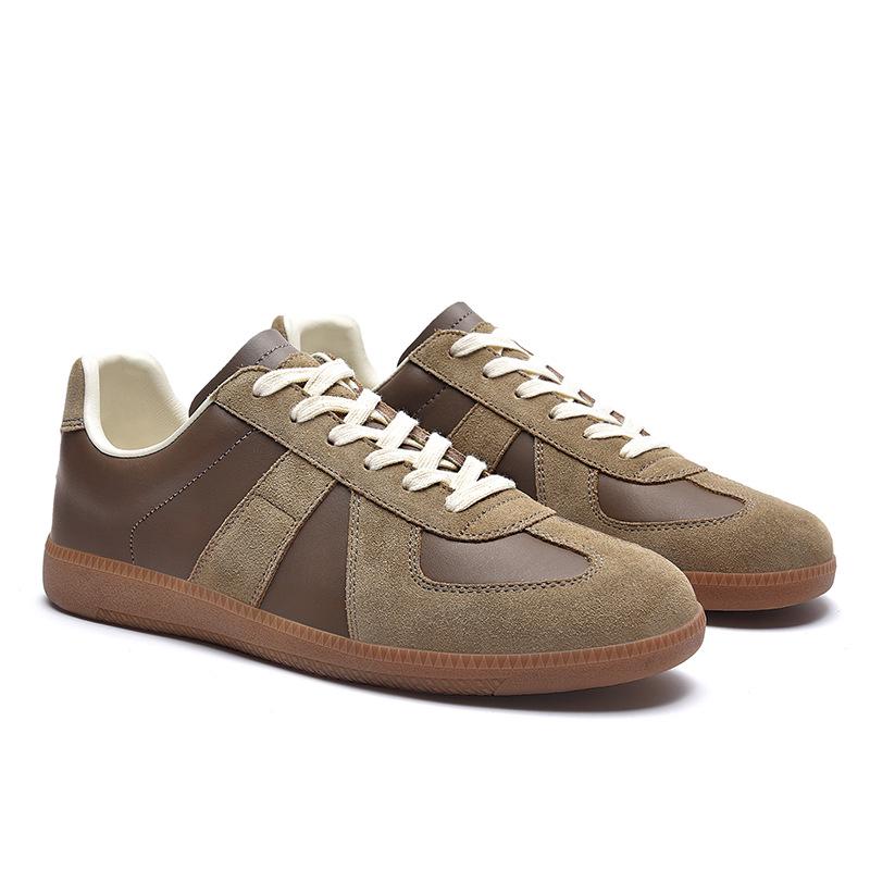 Unisex Retro German Training Shoes - Casual, Versatile Board Shoes for Men and Women