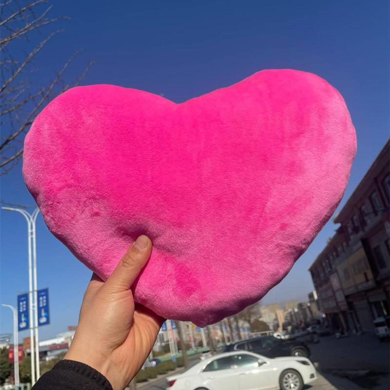 Urocza pluszowa poduszka w kształcie serca Miękka poduszka do spania Wystrój salonu Prezenty walentynkowe Wygodna poduszka miłosna Poduszka na sofę