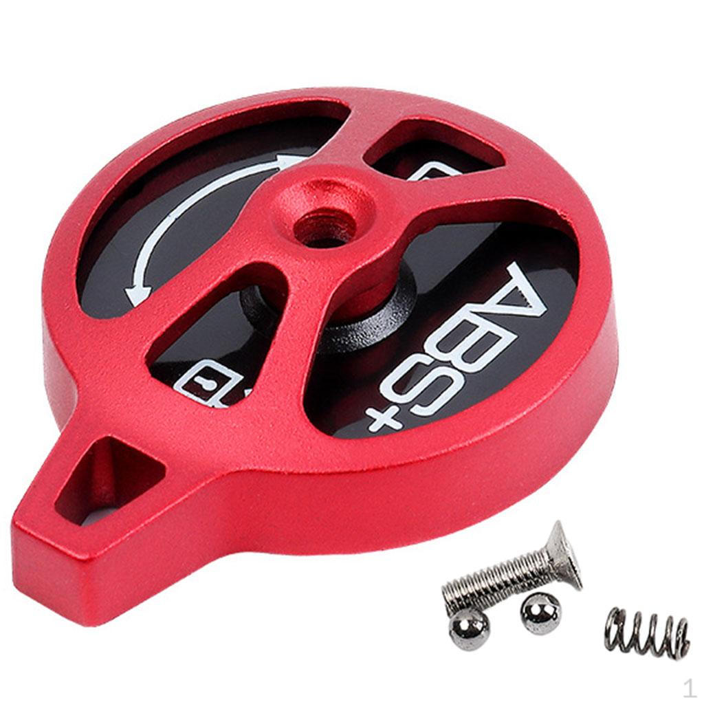 Bike Bicycle Front Caps Aluminum Alloy with Screw Manual Cover Parts