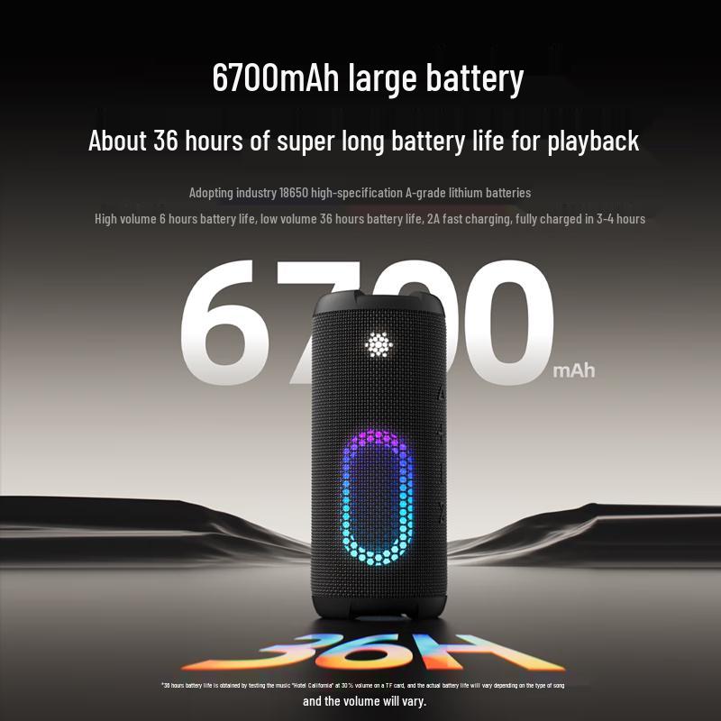 WANYINBA M9 40W Tragbarer Bluetooth-Lautsprecher für den Außenbereich