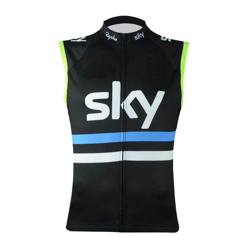 Mens Sleeveless Cycling Vest Slim Fit Mountain Road Bike Jersey Breathable Quick Dry