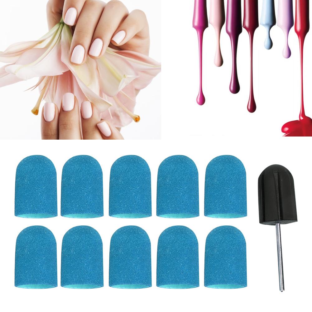 Nail Art Sanding Band Nail Polishing Grinding Head Sanding     16 x 25mm (Pink)