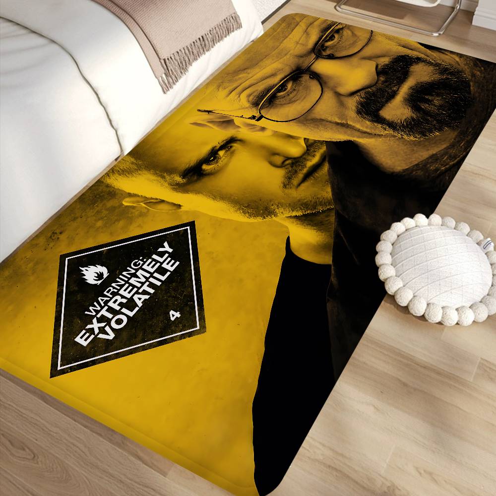 TV Series B-Breaking B-Bad Hallway Carpet Retro Multiple Choice Living Room Kitchen Rug Non-Slip Welcome Rug