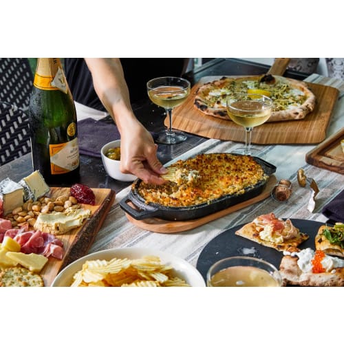 Ooni Cast Iron Sizzler Pan - Cast Iron Sizzler Plate - Ooni Cast Iron Pan - Cast Iron Pizza Pan - Ooni Pizza Oven Accessories