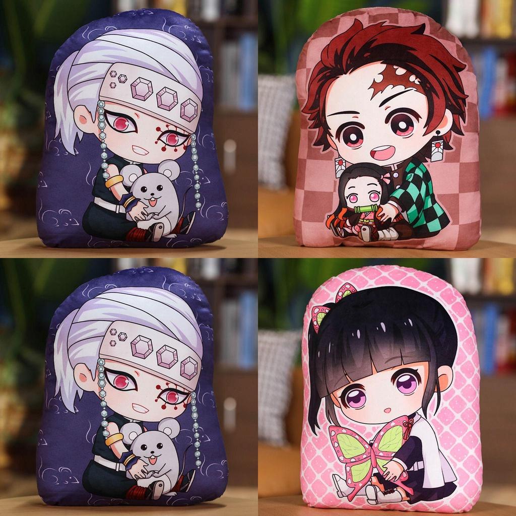 Anime Demon Slayer Kimetsu No Yaiba Plush Pillow Pendant Stuffed Toy Perfect For Collection And Decoration