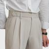 British Men's Casual Retro Anti-Wrinkle Nine-Point Trousers