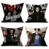 Metal Rock Band T-Tokio H-Hotel Cushion Cover Pillow Cover Decor Pillowcase Printed Cushion Case For Couch