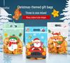 Christmas Gift Bag for Candy and Cookies - Kids' Drawstring Ribbon Bag