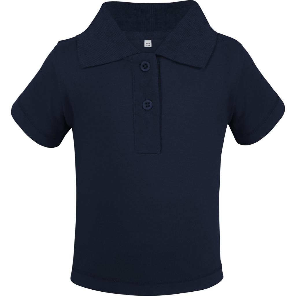 Link Kids Wear Baby Teddy 01 Organic Short-Sleeved Polo Shirt