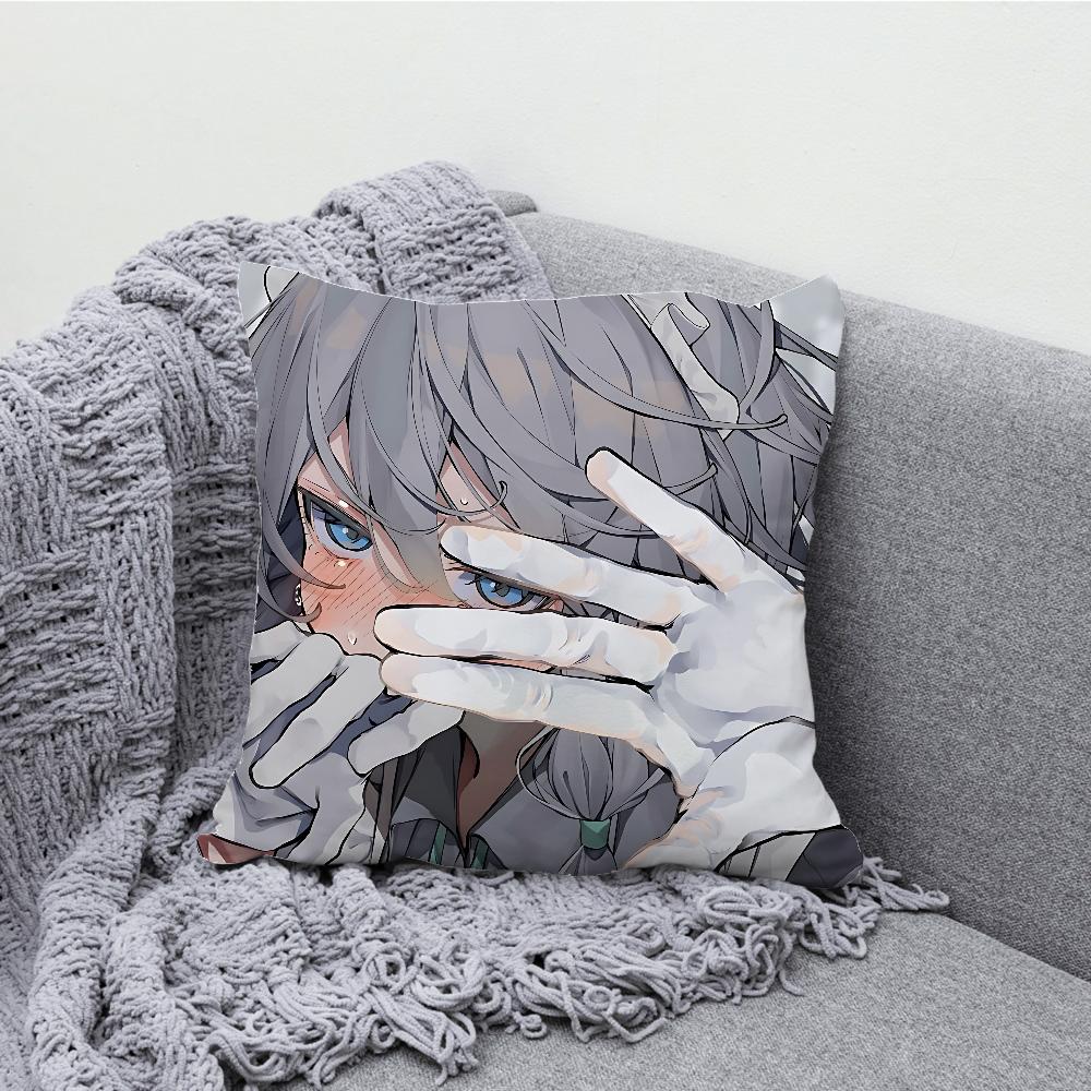Sakuya Izayoi Touhou Project Pillow Case Soft Cushion Cases for Farmhouse Sofa Decor Home Decorations and Protector Pillow Case