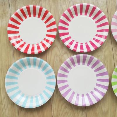 Disposable Party Paper Plates (9-inch)