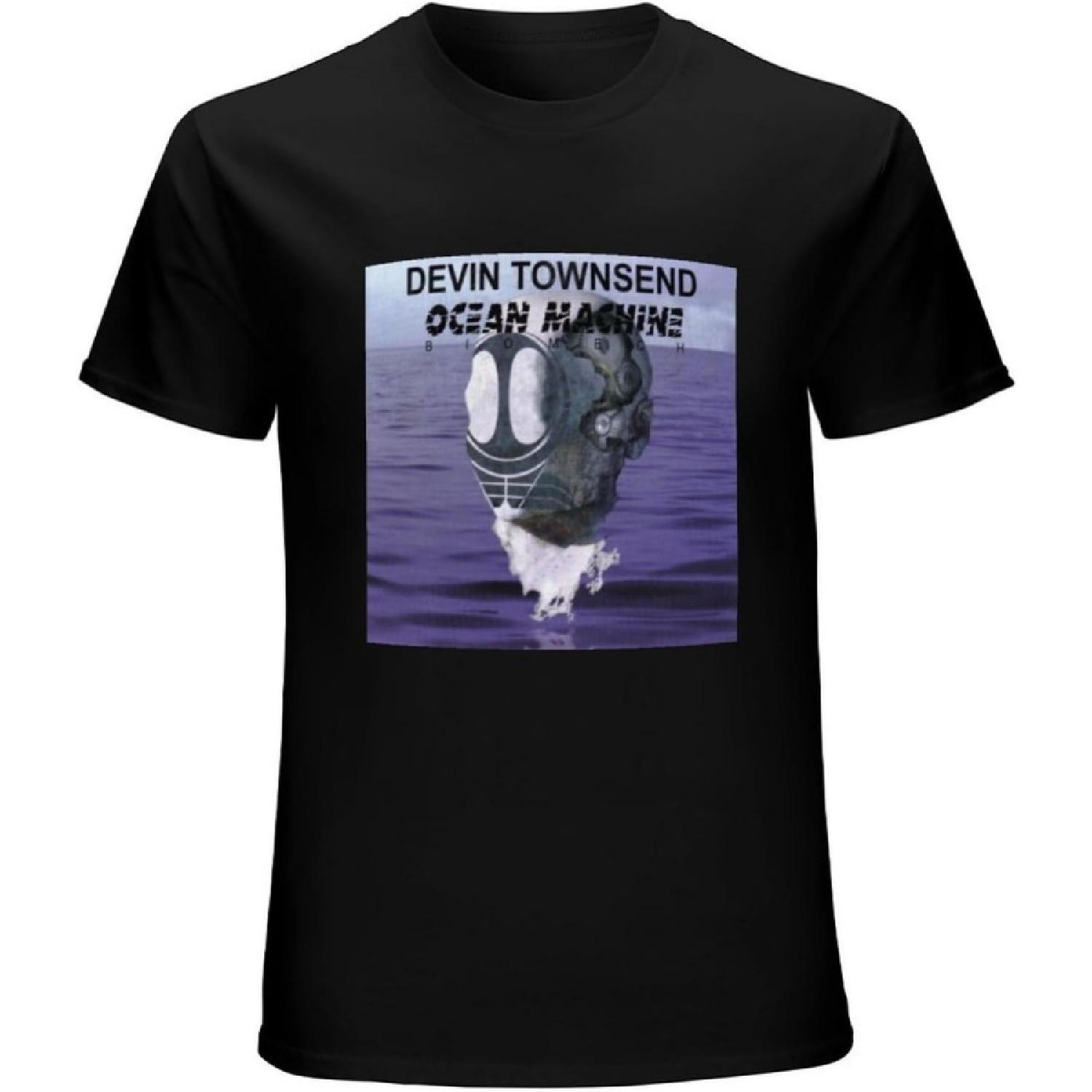 Men s Devin Townsend Ocean Machine Biomech Singer Musician Graphic T-Shirt Black S