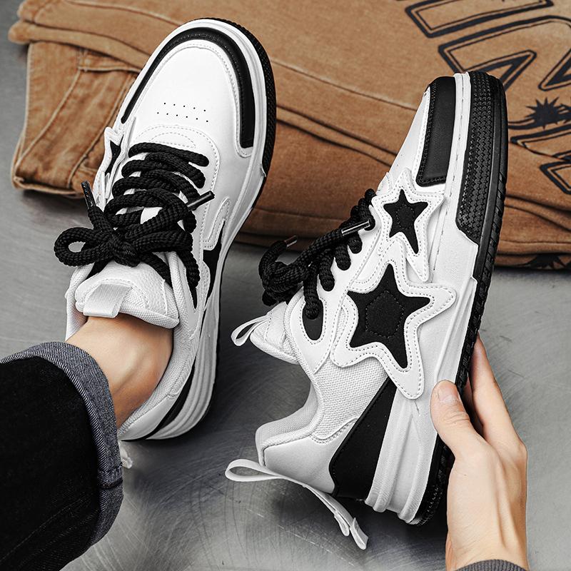 European Station Fashion Brand Casual Sports Shoes Male Low-top New Explosive Students All Match Non-slip Board Shoes Female