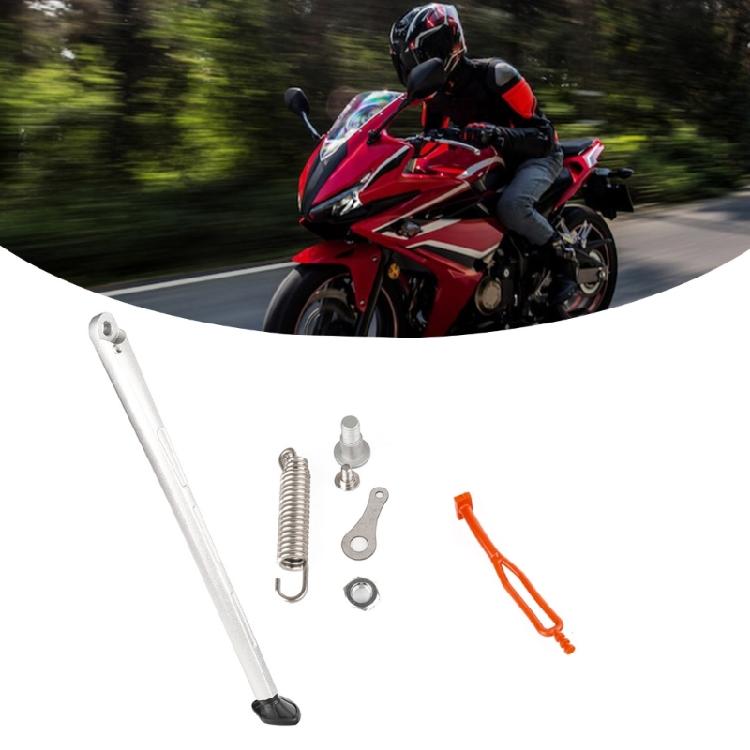 Replacement Side Support Stand Motorcycle Aluminum Kickstand with Accessories Universal Side Stand for K8 Motocross