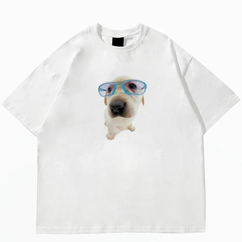 Top Style Noble Cat Love Music T-shirt Cute Cat Print Short Sleeve T-shirt Men's Harajuku Fashion Couple Loose Street Style Y2K