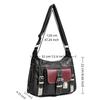 Exquisite Shoulder Bag Large Capacity Messenger Bag Punk Large Handbag  Dating