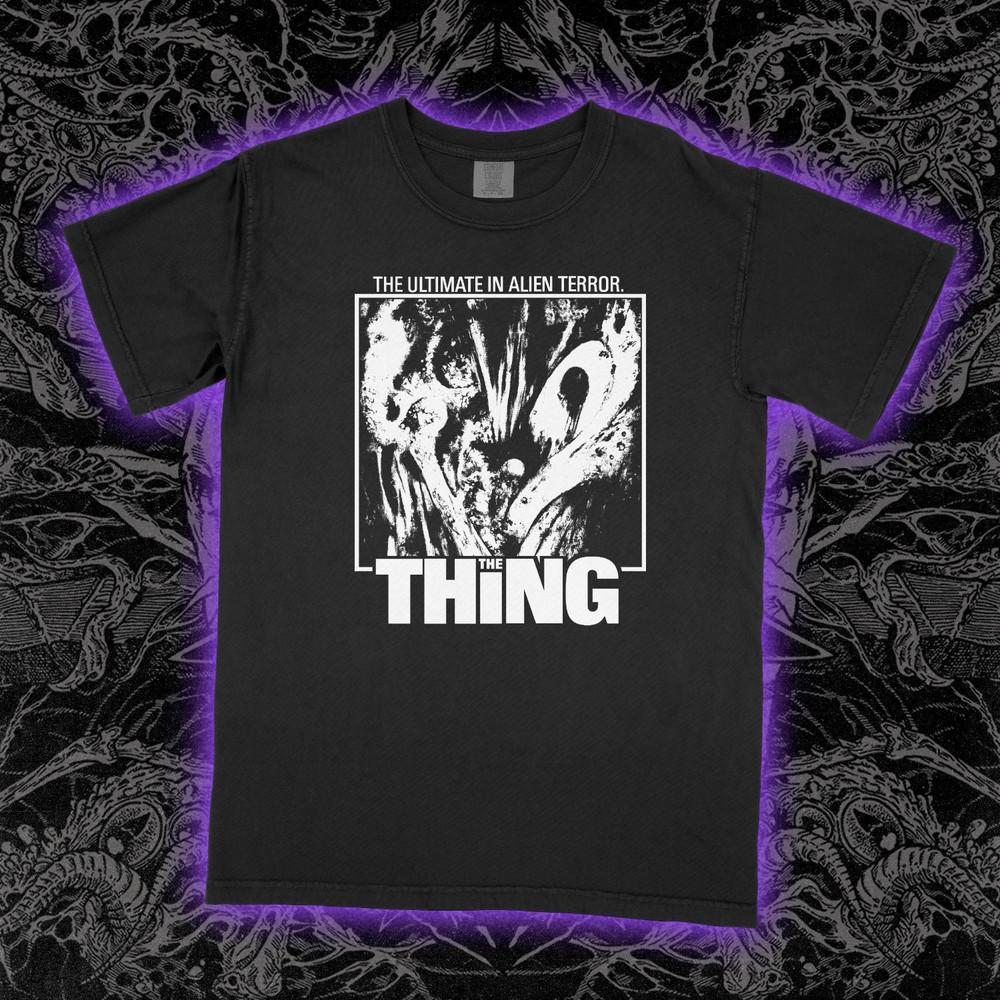 

The Thing 1982 T-Shirt Horror Sci-Fi Movie Graphic Tee John Carpenter Unisex 2XL