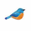 Carved Basswood Bird Ornament Handcrafted Sculpture Wood for