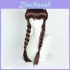 Wednesday Agnes Demille Cosplay Wig With Double Braid Hightemperature Silk For Cos Anime Fans