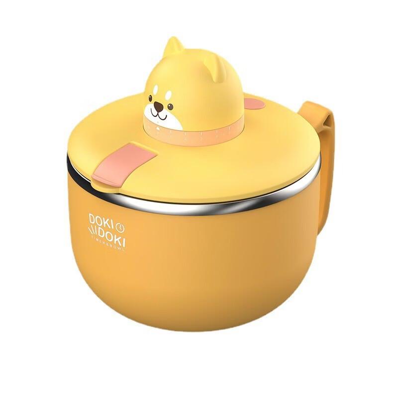 ZISIZ Shiba Inu Timer Instant Noodle Bowl