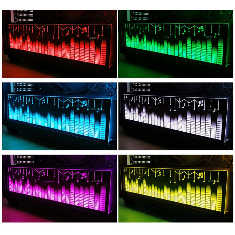 1x RGB Backplate For Graphics Card GPU & Gaming PC Case ARGB LED Light 4PIN/3PIN