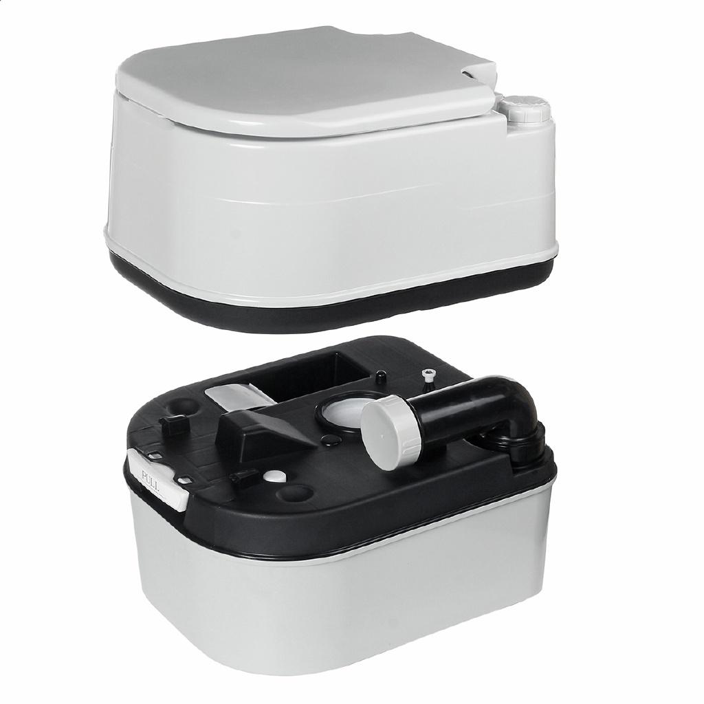 24L Commode Portable Toilet Camping Potty Loo Outdoor Camping Caravan RV Boat Picnic Fishing Festival Accessories