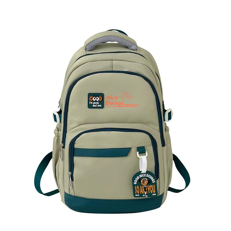 Large Capacity Backpack New Fashion Trendy Spot Backpack Junior High School High School College School School Bag