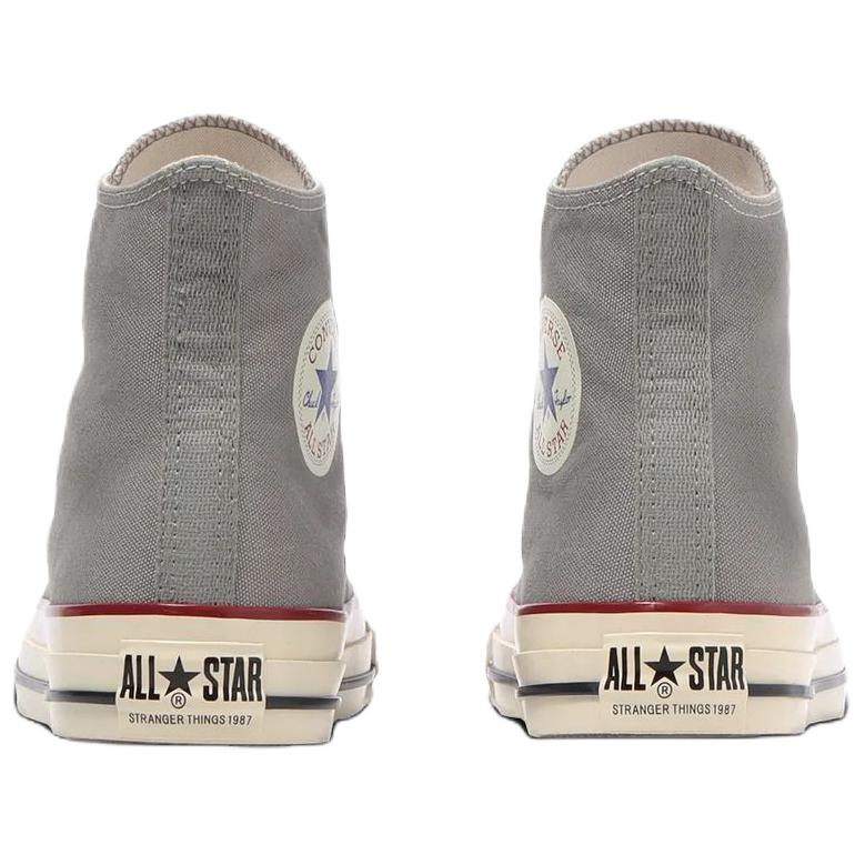 Converse Stranger Things X All Star Aged 87 Classic Comfortable High-Top Canvas Shoes Unisex Sneakers Gray 31316474