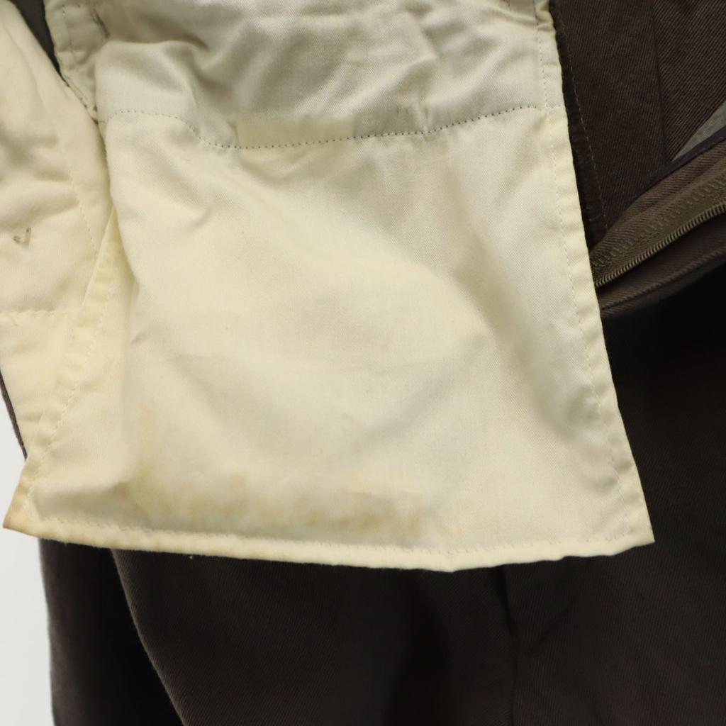 Emporio Armani Made In Japan Long Pants 44 Brown Women Used