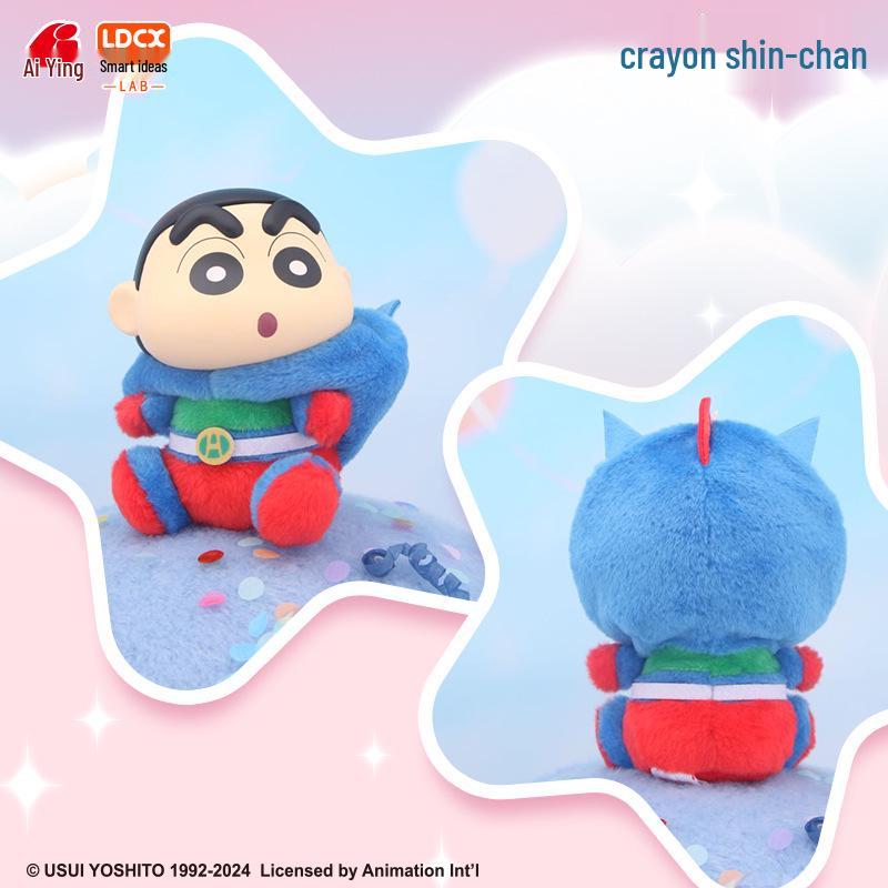 Genuine Crayon Shin-chan Fantasy Plush Blind Box Toy - Cute Tangkou Face Figure for Girls