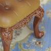 Realistic Vintage Zakka Realistic Pretend Play for Kids Role Display Victorian Chair Model Toy Chair 1:12 Doll House