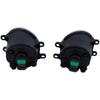 1 Pair Fog Lights 81220-06070 & 81210-06070 For Toyota Venza 2007 2008 2009-2014