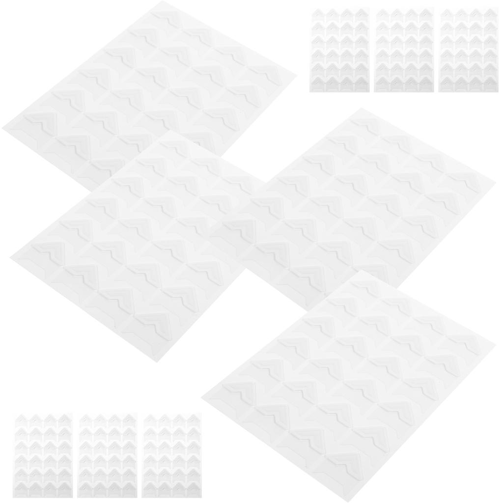 10 Sheets Scrapbook Corners Adhesive Photo Album Mounts for Journal Diary Organizer Picture Frames Sticker Storage Book