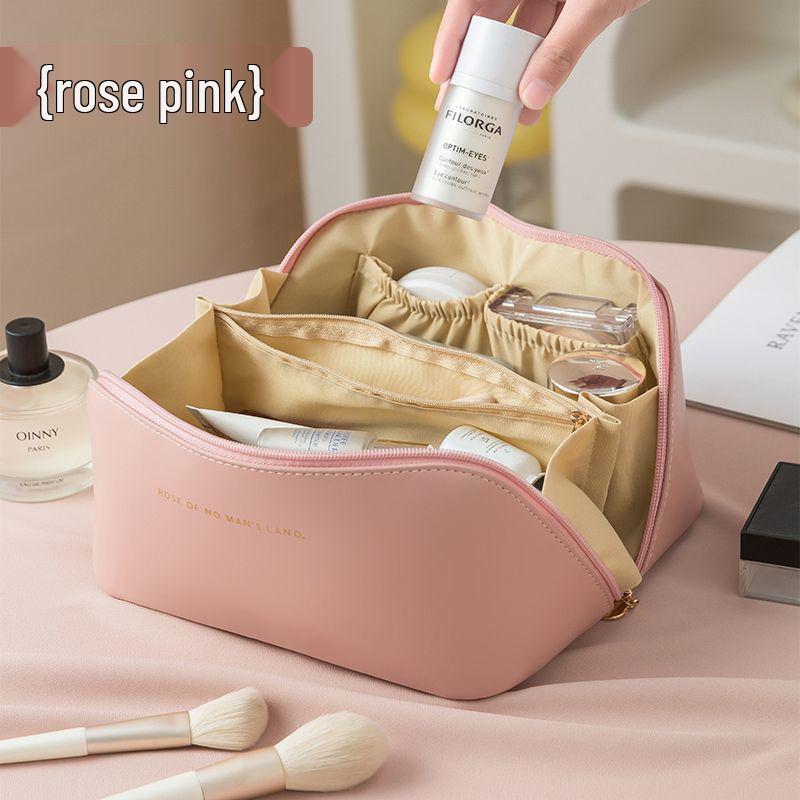 Portable Travel Makeup & Toiletries Bag - Advanced Carry-On Storage
