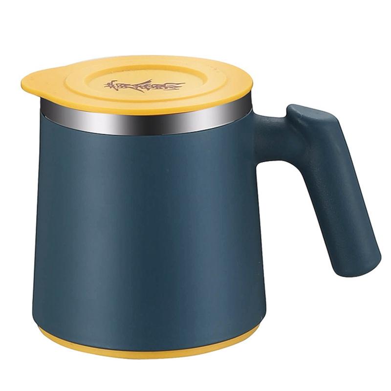 304 Stainless Steel Mug HighValue Coffee Mug Portable Office Heat Insulated Student Water Cup