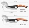 Hand-forged High Carbon Steel Chef's Knife Boning Knife Fillet Knife Meat Cleaver Ring Butcher Knife