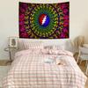 GGrateful DDead Colorful Tapestry Wall Hanging Hanging Tarot Hippie Wall Rugs Dorm Art Home Decor