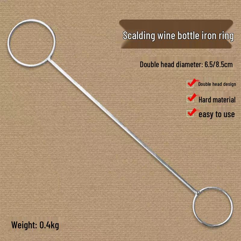 Double-Headed Soju Bottle Ring Cutter & Hot Wine Bottle Vase Tool