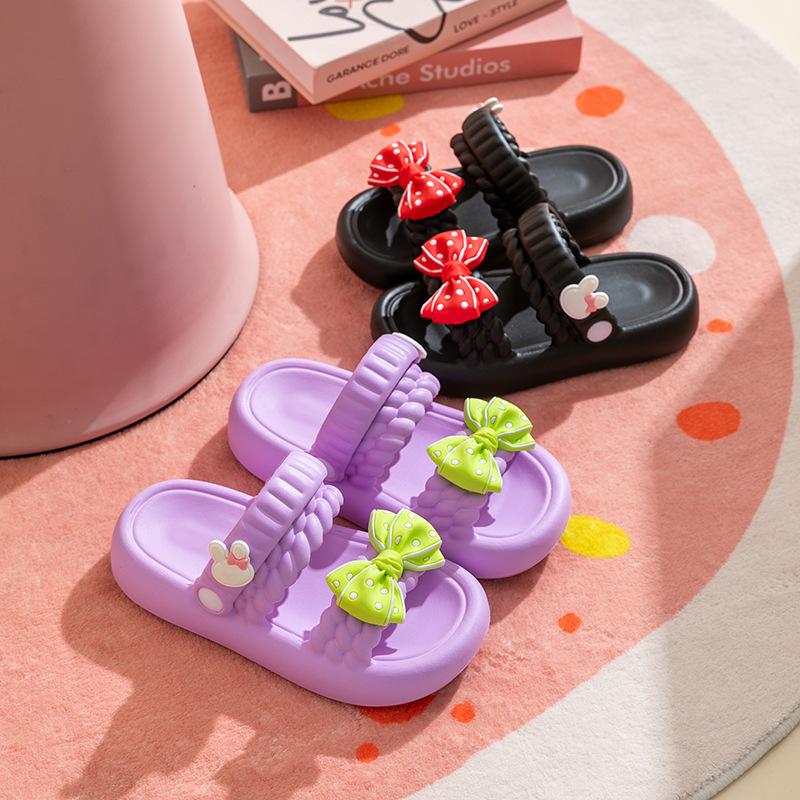 Summer Parent Child EVA Girls Sandals Kids Non Slip Beach Shoes Comfortable Breathable Outdoor Water Shoes