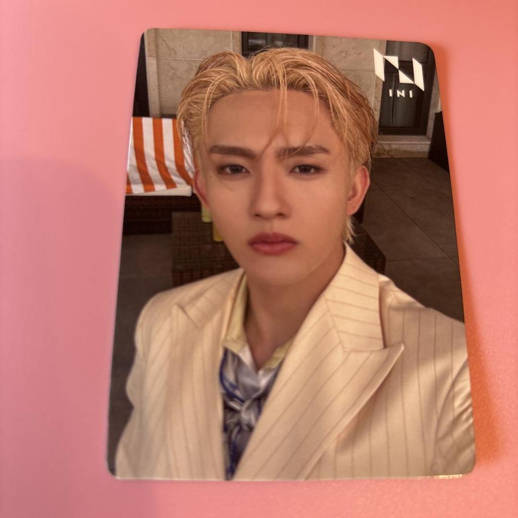 [USED] INI Masago Tajima Survivefes CD Tower Records Purchase Bonus Trading Card