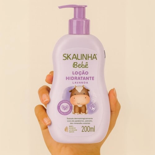 Skalinha Bebe Baby Body Lotion, Lavender, 200ml