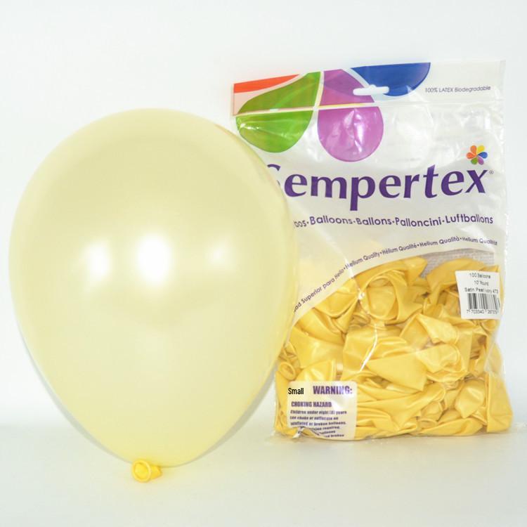 Colombia Sempertex 10-Inch Pearlescent Round Latex Balloons for Birthdays and Weddings