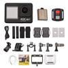 4K60FPS Ultra High Definition WiFi Action Camera Dual Screen 170 Degrees  Wide Angle 30 Meters Waterproof