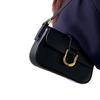 Damen Retro Weinrot Hufeisenschnalle Handtasche - 2025 Schulter- & Messenger-Stil