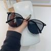 Fashion Trend Women Sunglasses High-end Round Frame UV Protection Luxury Eyewear for Outdoor Shading