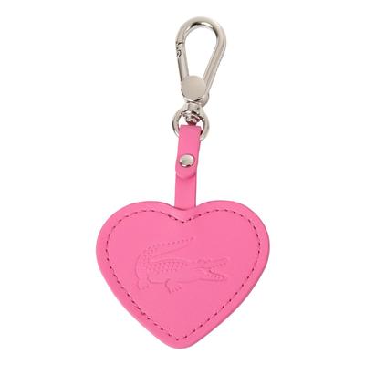 Heart Charm Keychain NF5318RL Pink [Lacoste] [Official] Women's